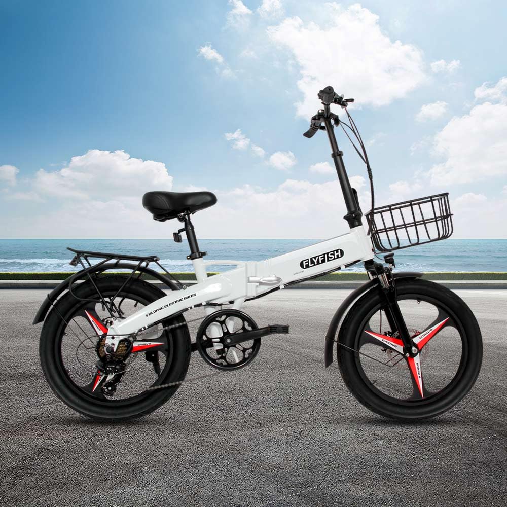 Amazon | 折り畳み自転車 20インチ 電動 アシスト 自転車 電動